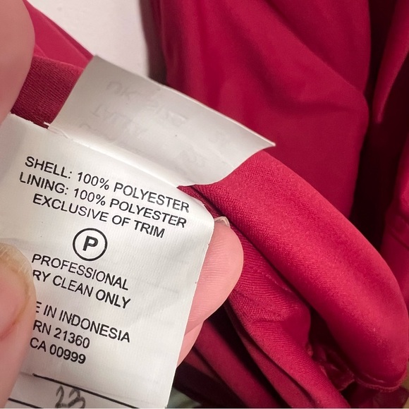 Mori Lee Bridesmaid Dress 21667 Claret Red 22W - Picture 13 of 15